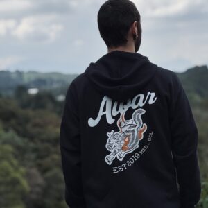 Hoodie negro Estampado Tradi