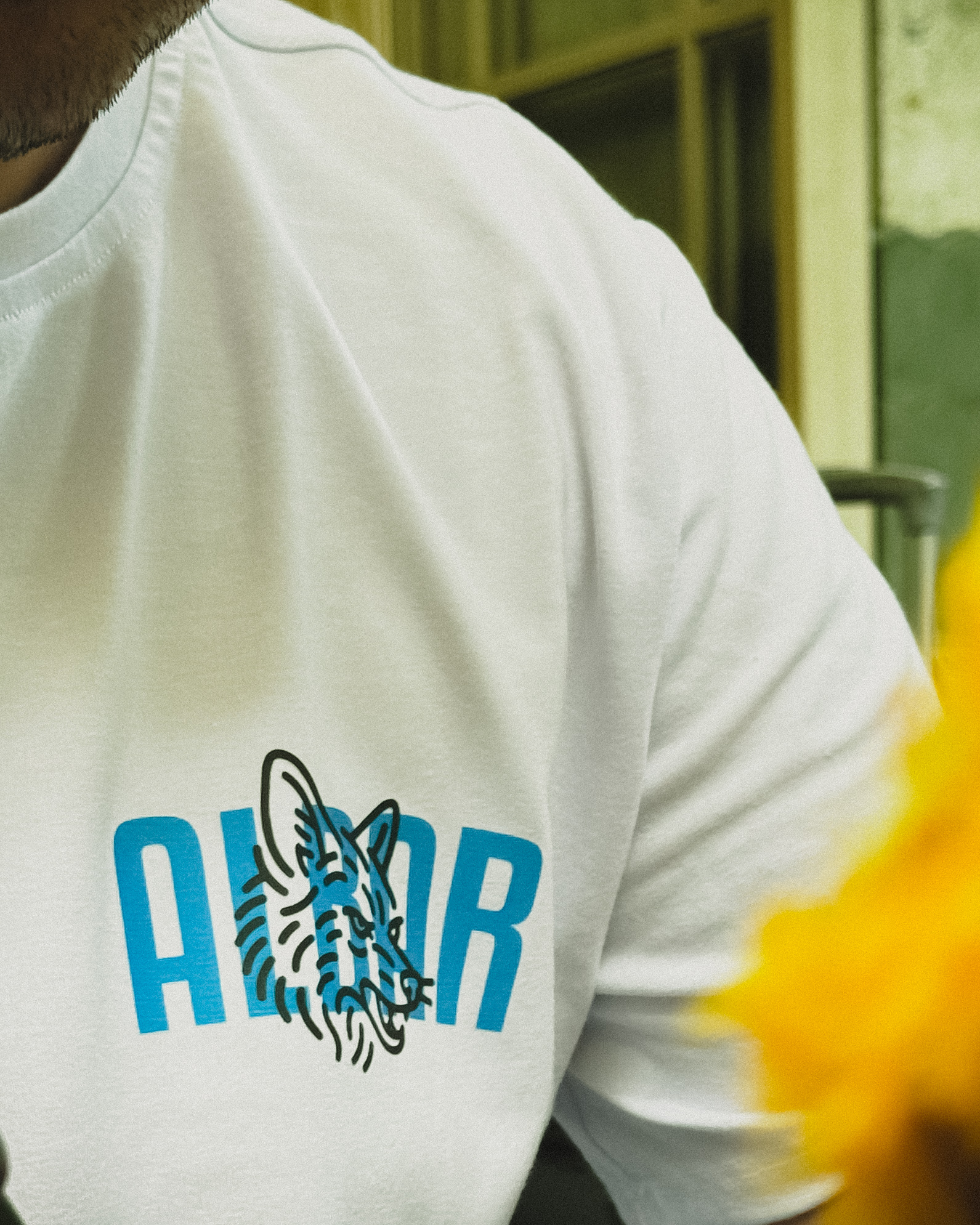 Camiseta blanca Albar Coyete - Imagen 3