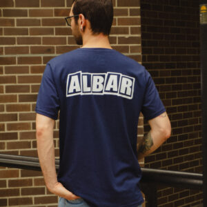 Camiseta Albar bloque azul
